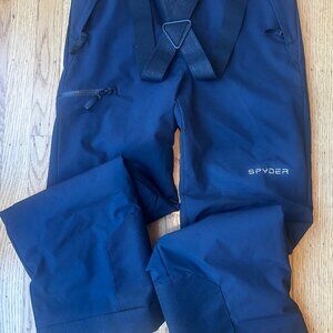 Boys SPYDER Propulsion Ski Pants, Size 18, Black